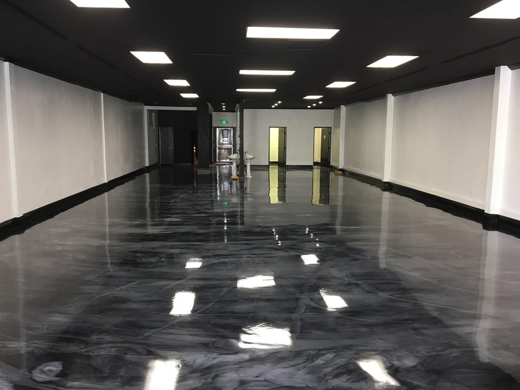 Seal Krete Floor Epoxy Creates Artistic Vibe For Tattoo Shop Seal Krete High Performance Coatings