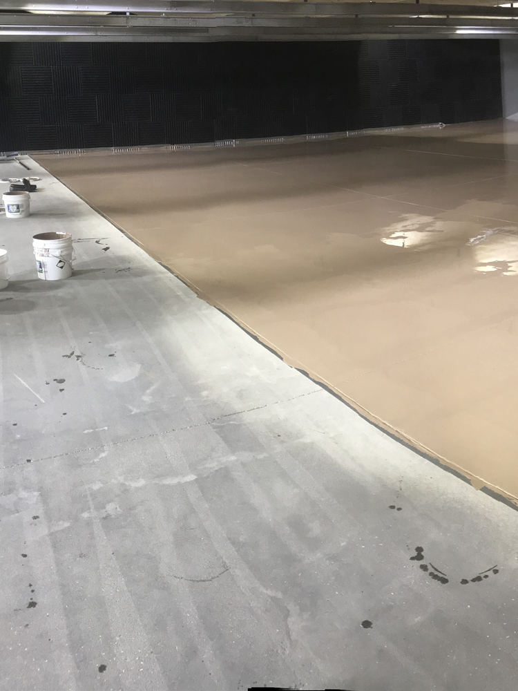 Gleaming new floor for firing range - Seal-Krete High Performance Coatings