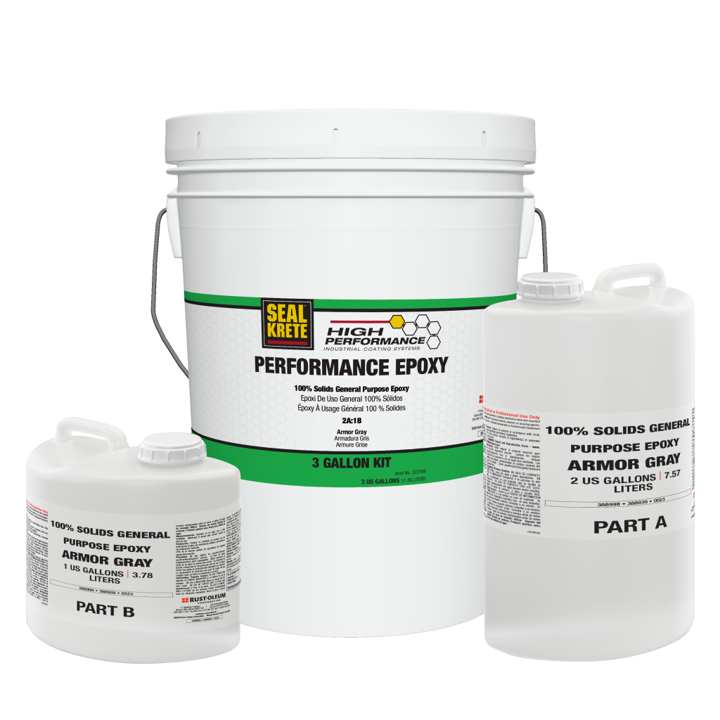 Performance Epoxy 100 Solids self leveling epoxy SealKrete High