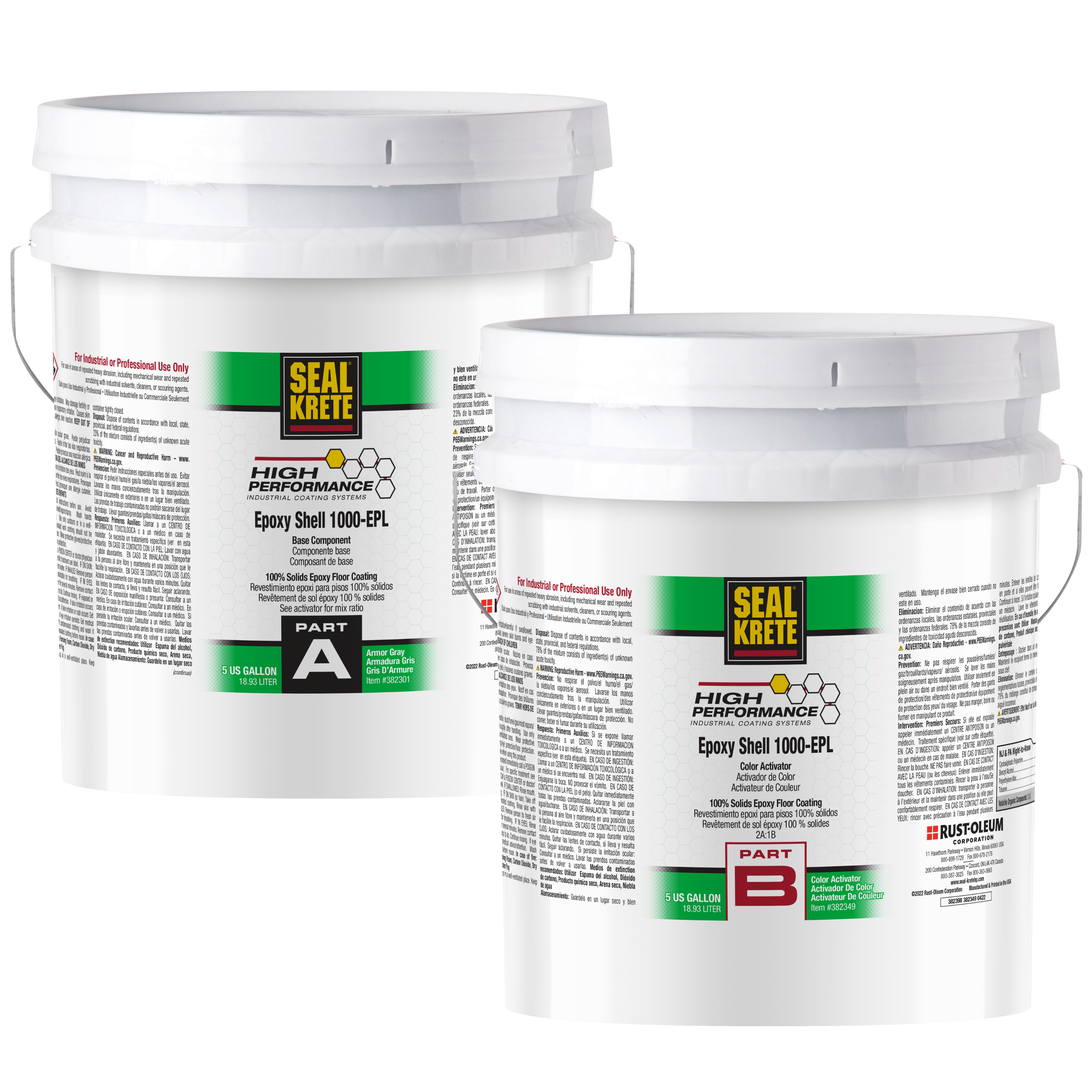 SKHP Epoxy Shell 1000-EPL 15gal Kit Web Image