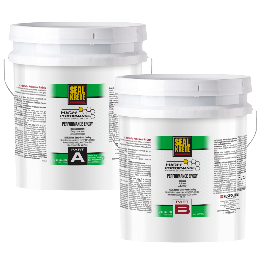 Performance Epoxy 100 Solids Self Leveling Epoxy Seal Krete High Performance Coatings